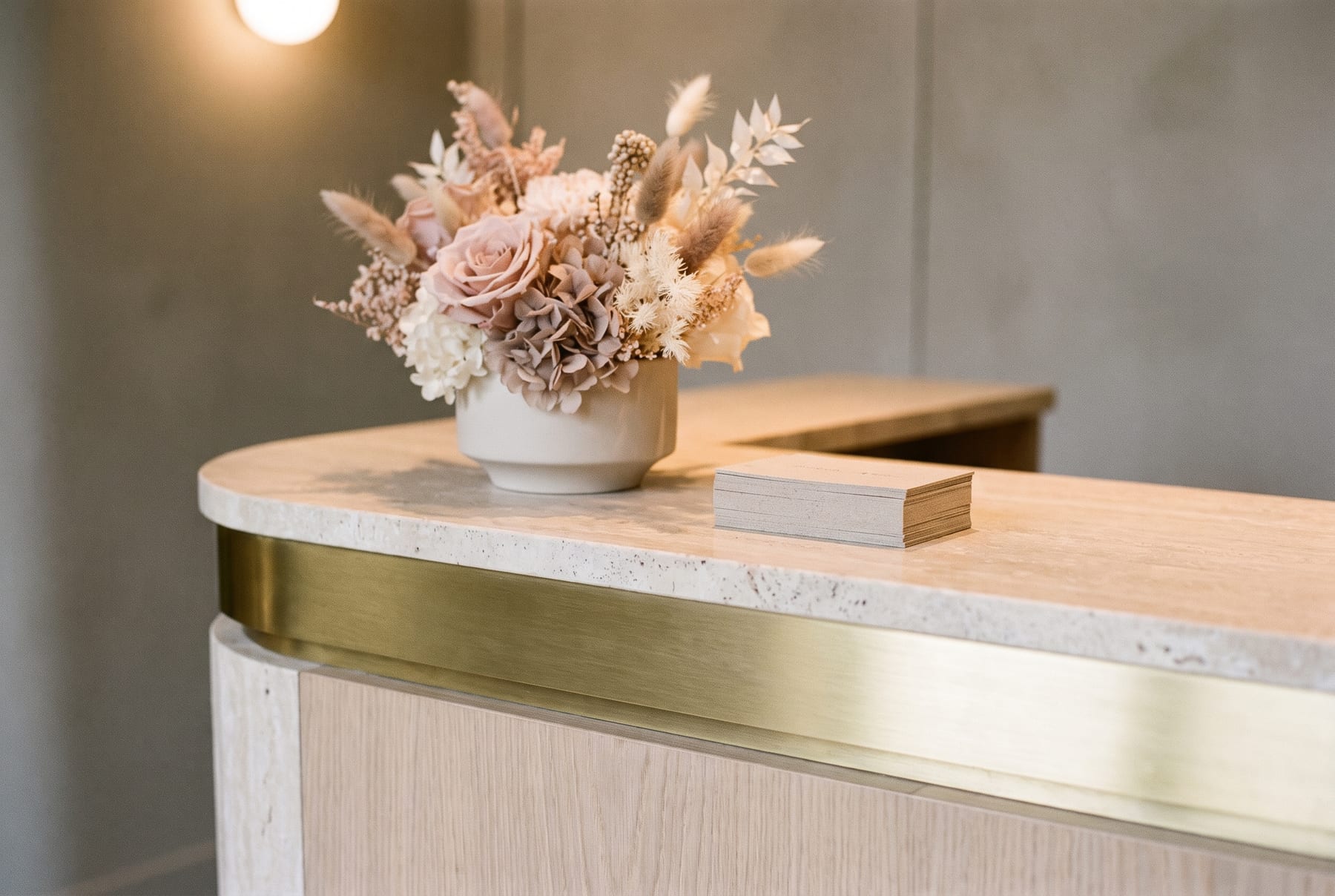 The reception at Sculpted Body